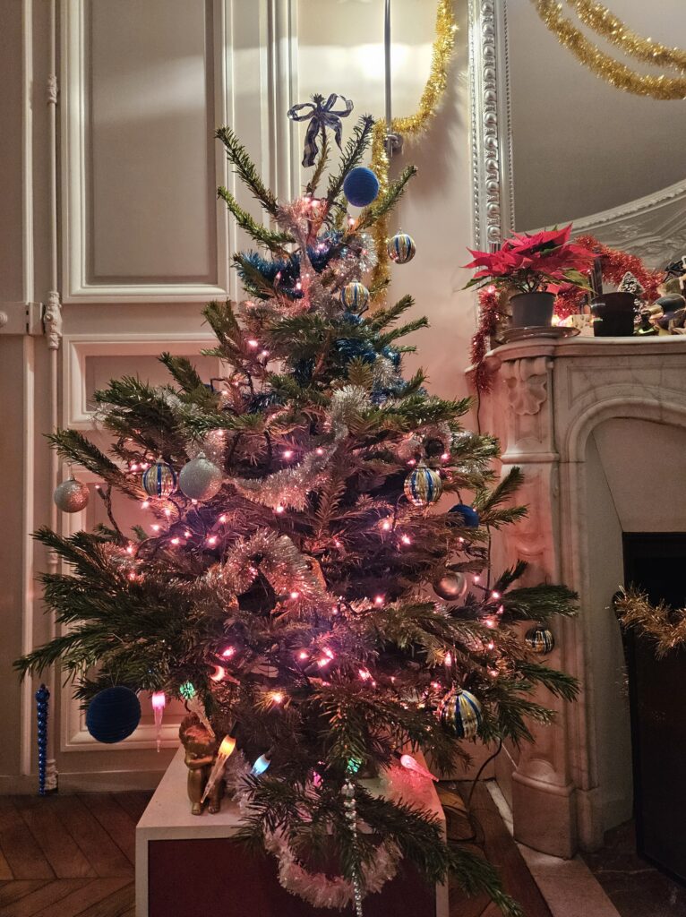 A Christmas tree