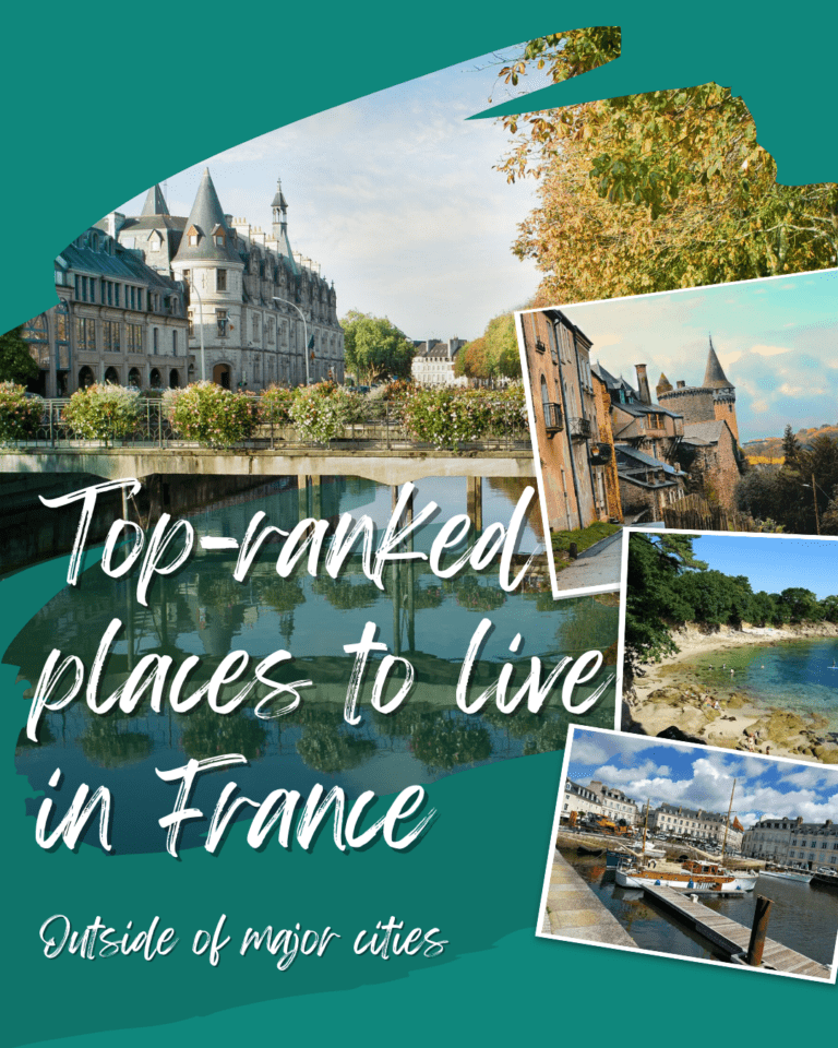Top-Ranked places to live in France